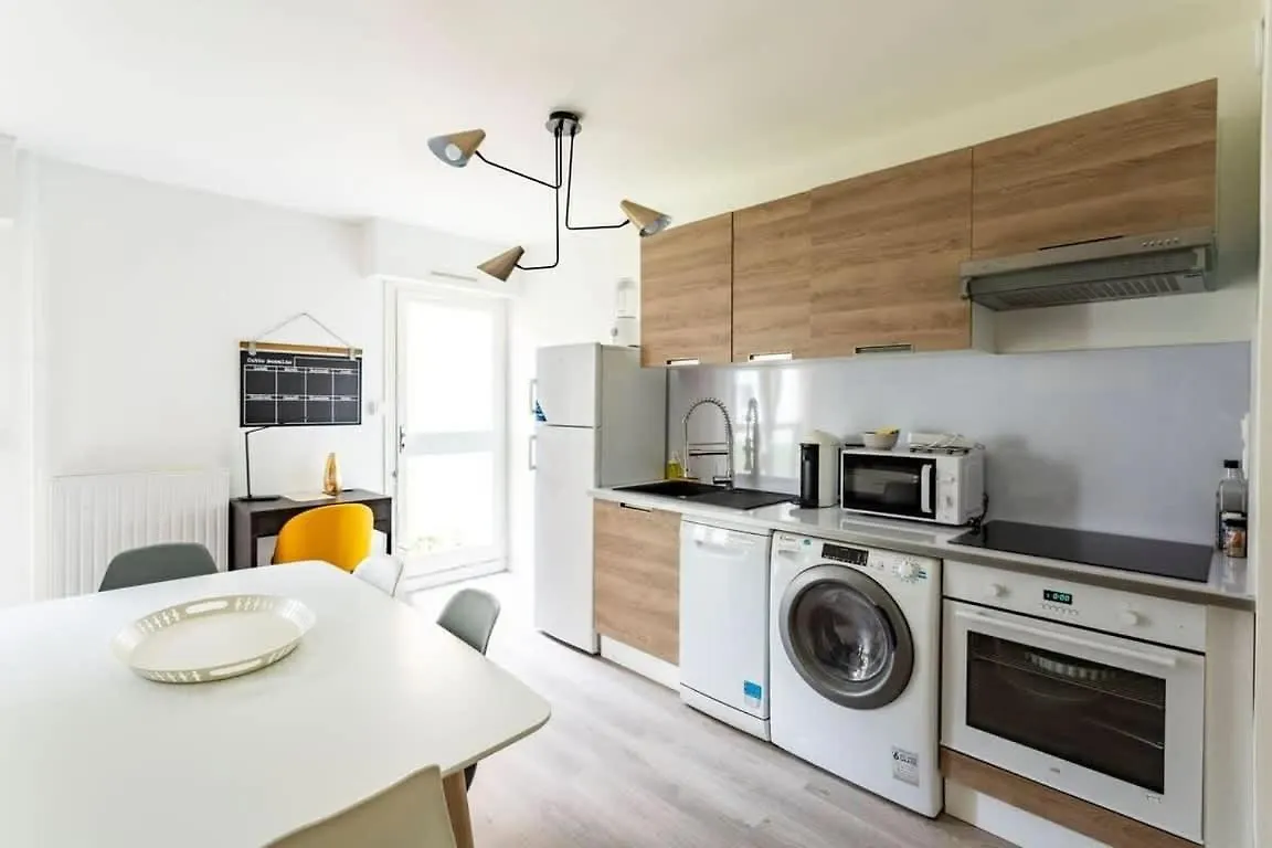 Apartment Les Asturies - Appartement Renove - Cosy Moderne Rennes